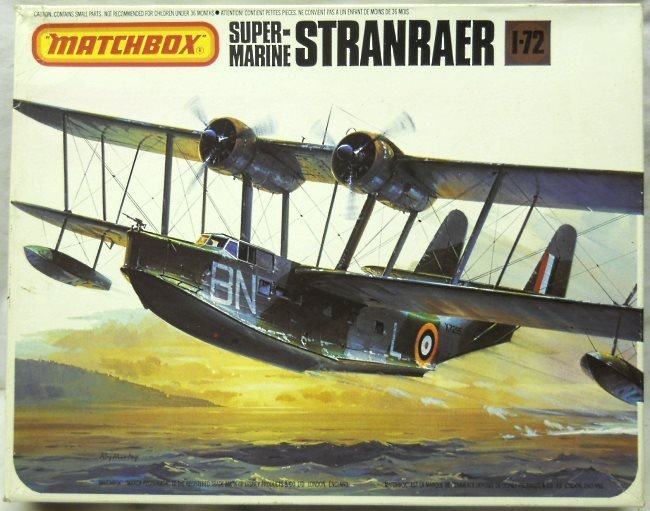 Matchbox 1/72 Supermarine Stranraer, PK-601 plastic model kit